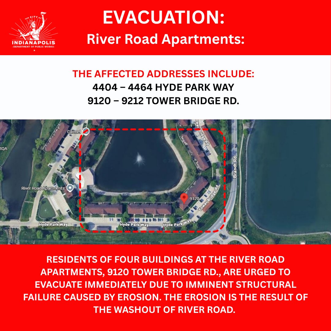 𝑼𝑹𝑮𝑬𝑵𝑻: Residents Of Multiple Buildings At The River Road… – image 1
