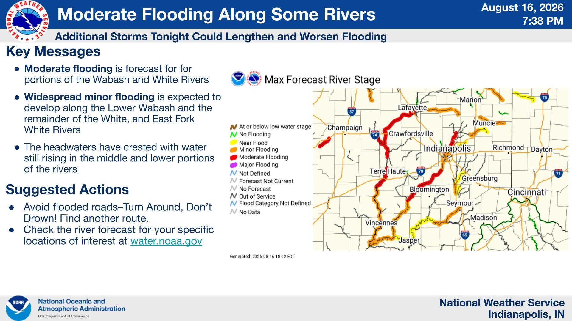 Heavy Rain Has Led To Flooding Along Most Rivers And Creeks… – image 1