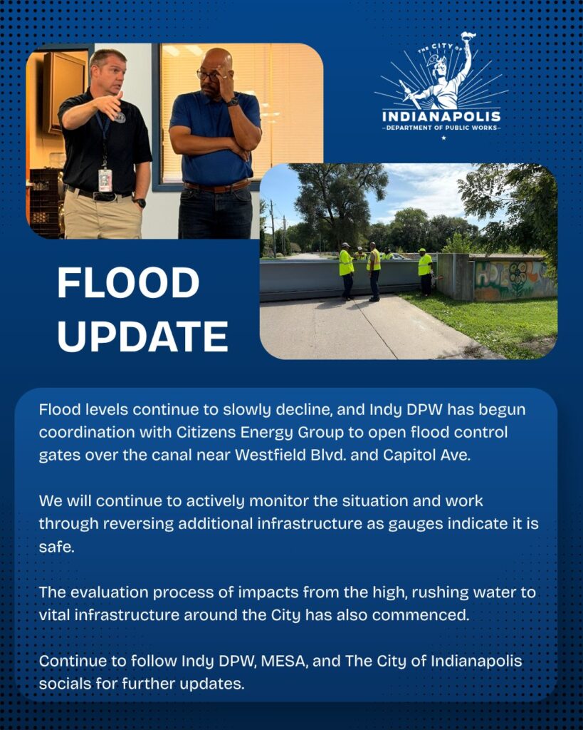 Flood Levels Continue To Slowly Decline