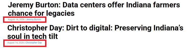 Pro Data Center Op Eds In The IBJ Last Friday
