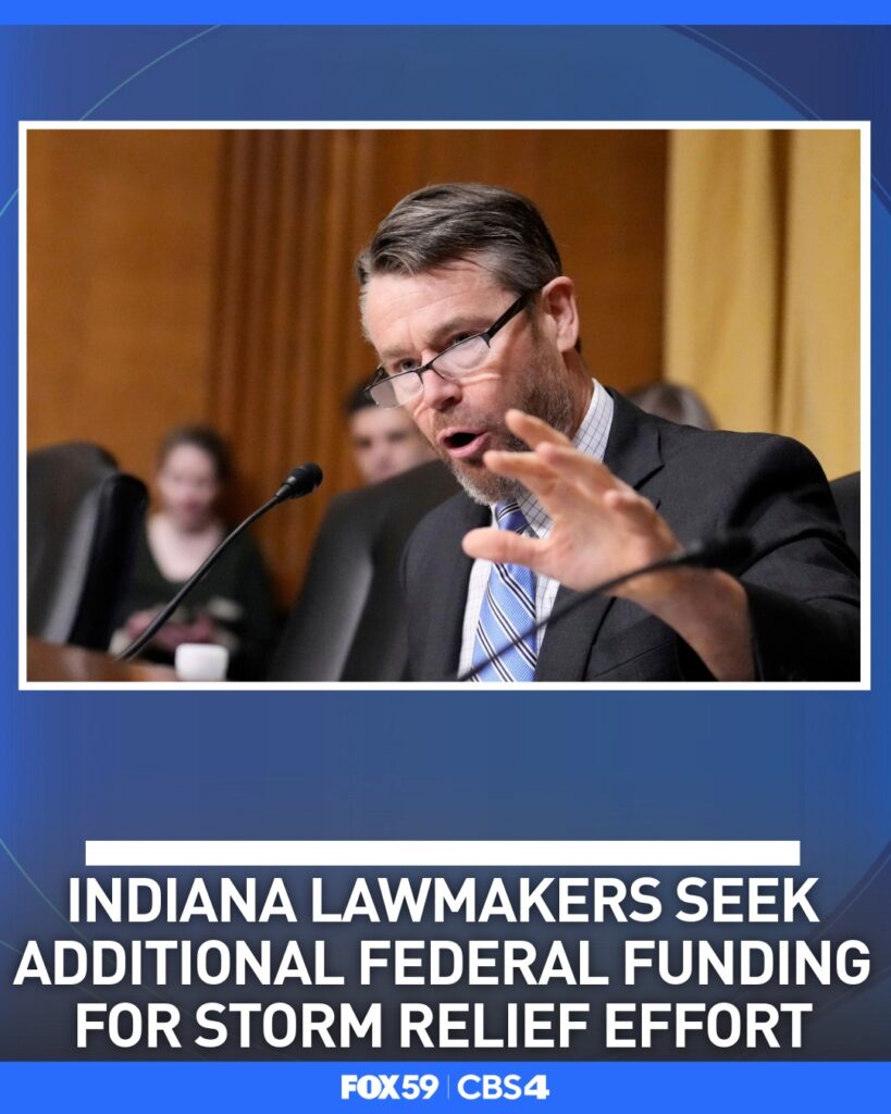 Storm Damage: Indiana Lawmakers Asking For Federal Funding