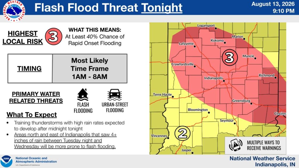 Increasing Concern For Heavy Rainfall Overnight Tonight As…