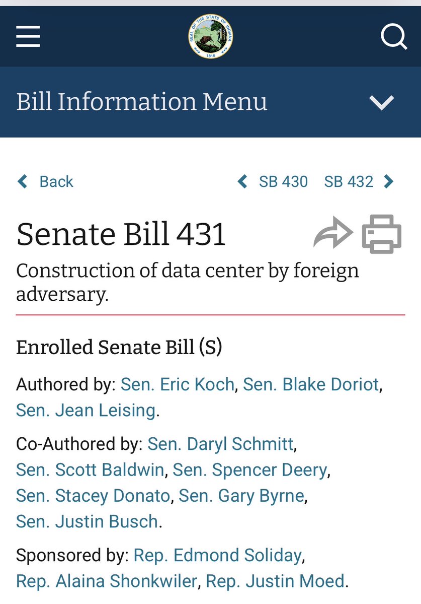 Indiana Senate Bill: 431 – image 2