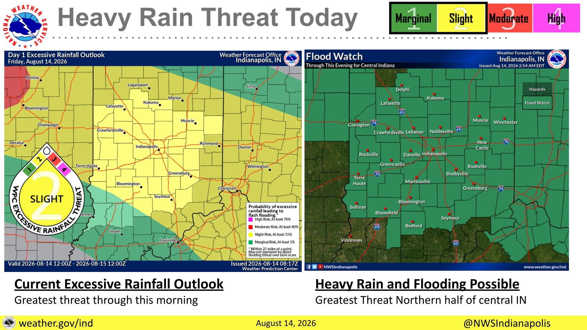 Heavy Rain & Flash Flood Threat Continues Across Central In… – image 1