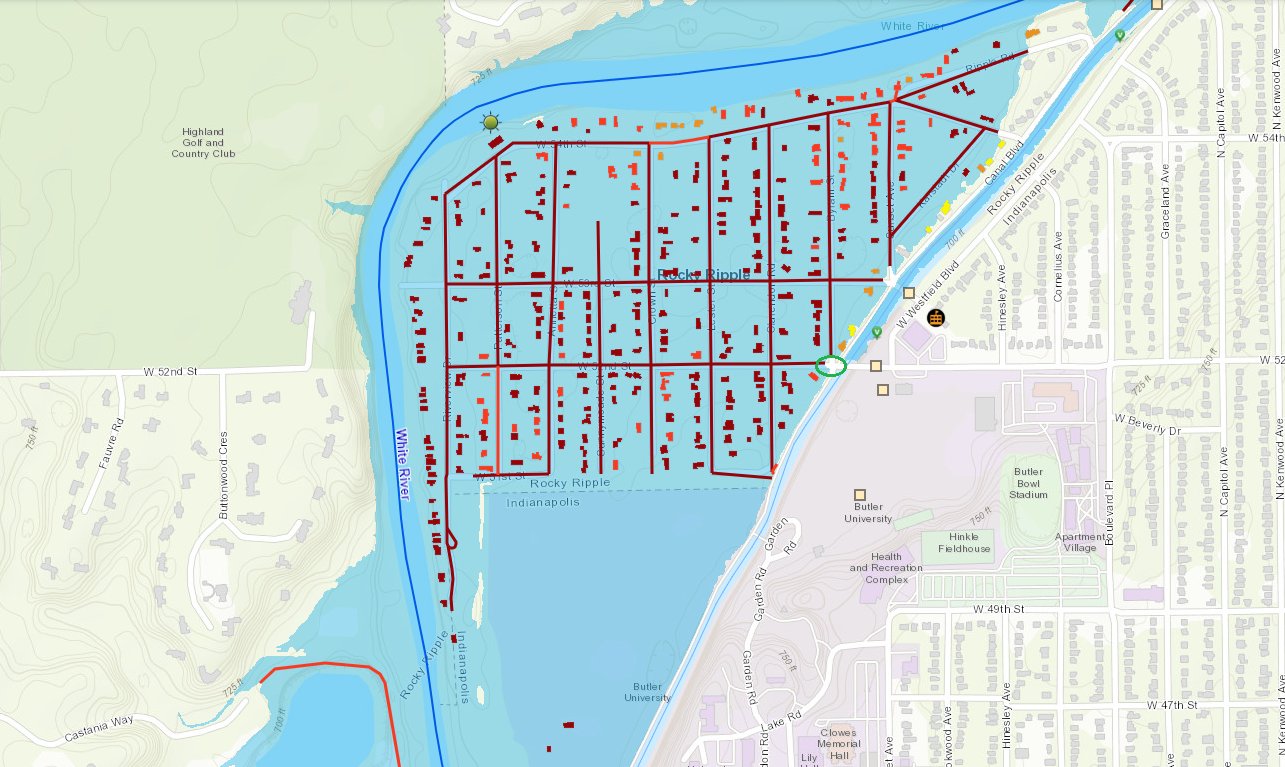??️Residents Of The Town Of Rocky Ripple Are Advised To Evac… – image 1