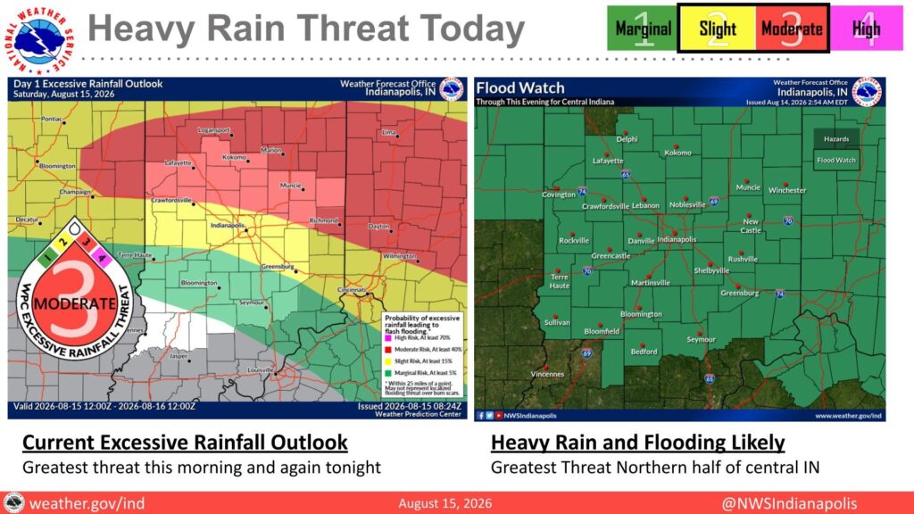 Heavy Rain And Flash Flooding Are Expected Across Portions…
