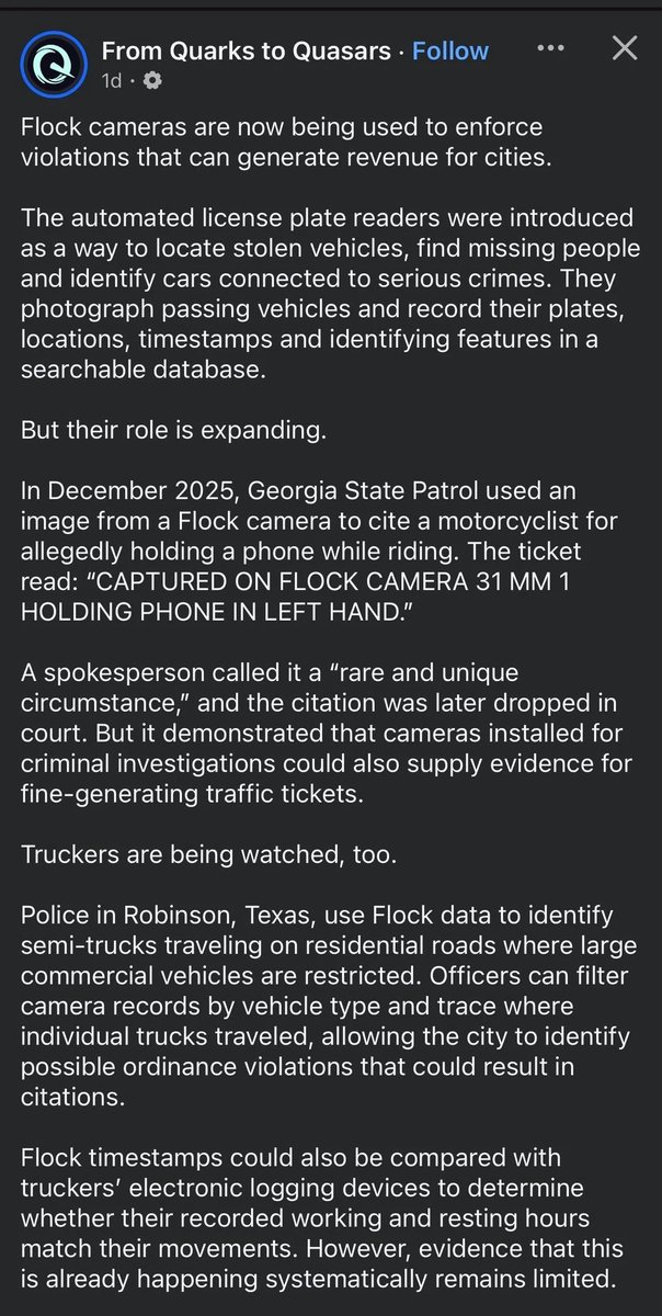 Flock Mission Creep Is Real, And Dangerous. – image 2