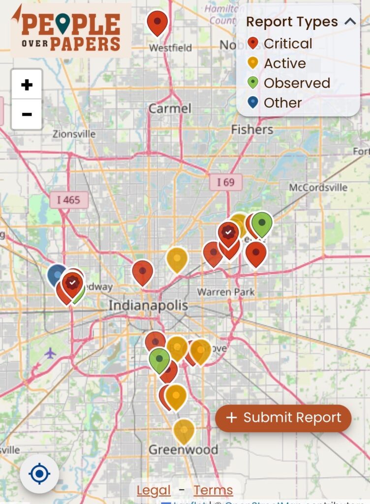 ICE Raid Tracking Map