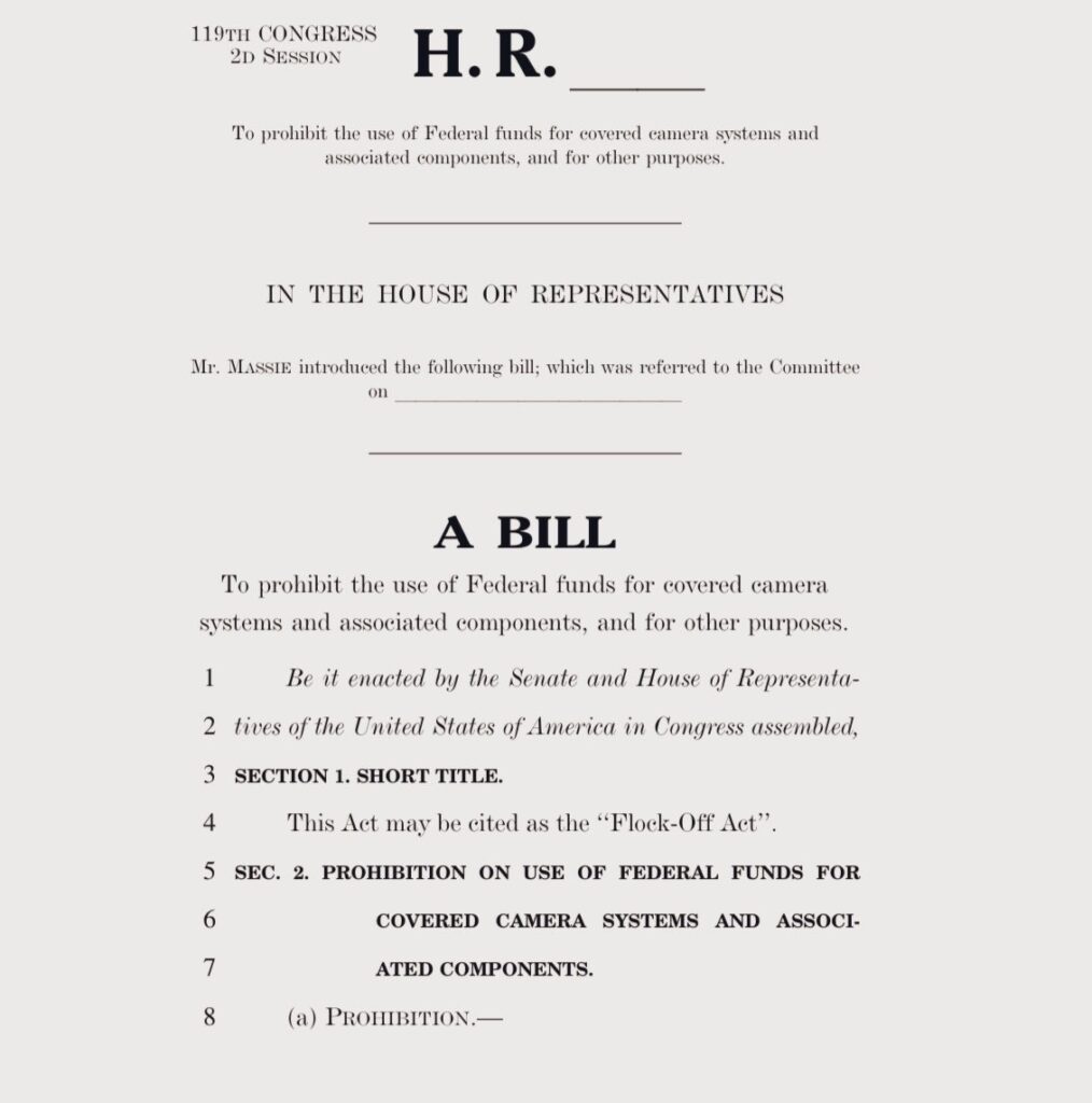 Flock-Off Act HR 10221 Introduced